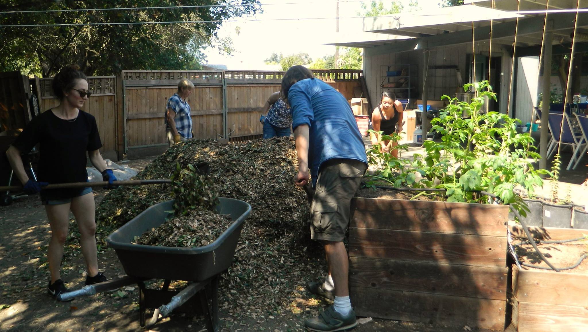 Hollyhill Hummingbird Sustainable Farm Wood Chip Donation